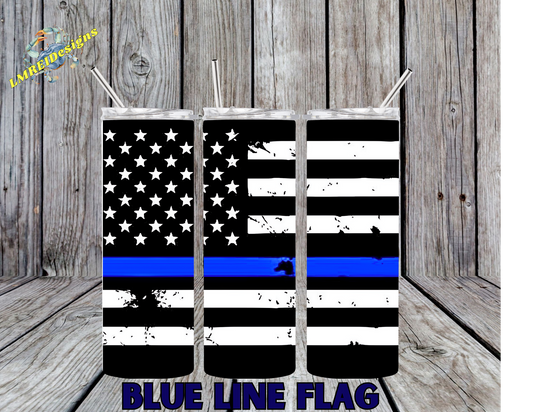 Blue Line Flag