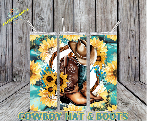 Cowboy Hat & Boots