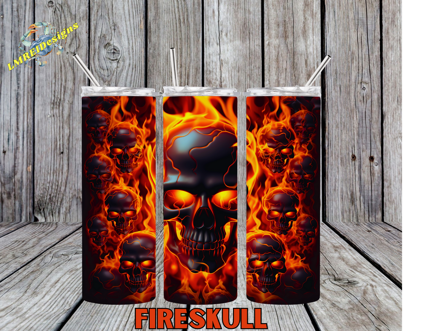 Fire Skulls