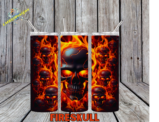 Fire Skulls