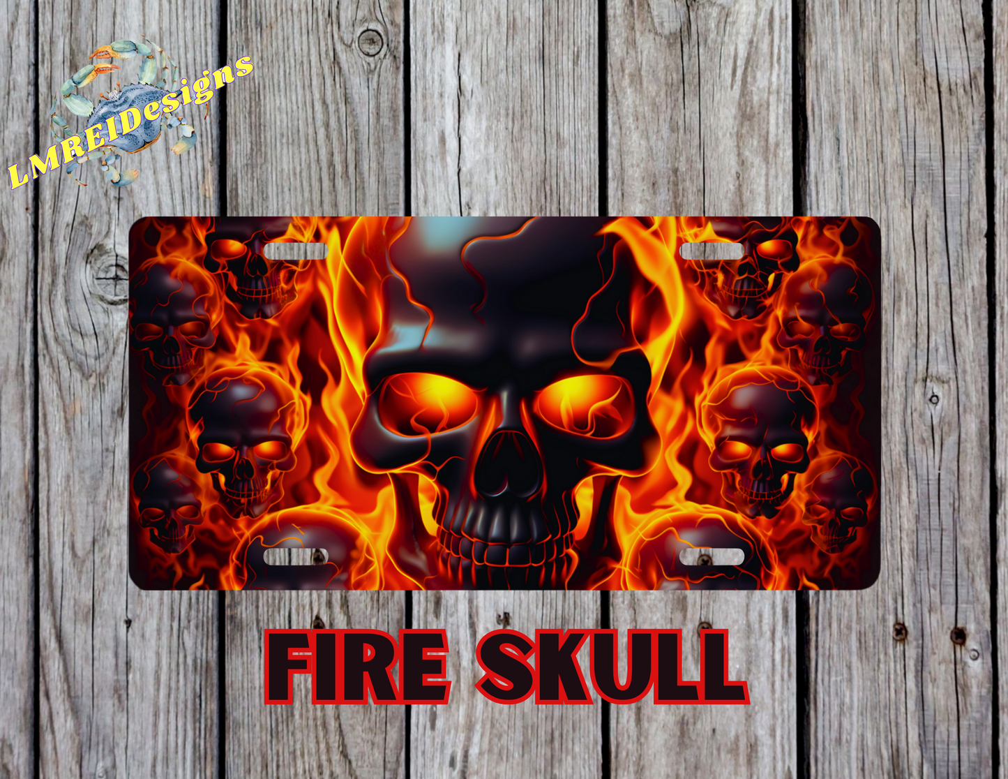 Fire Skull