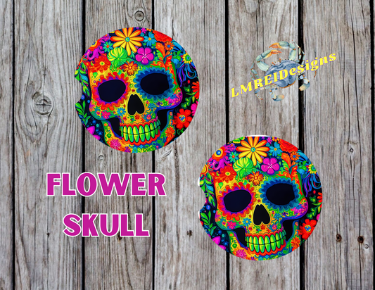 Flower Skull