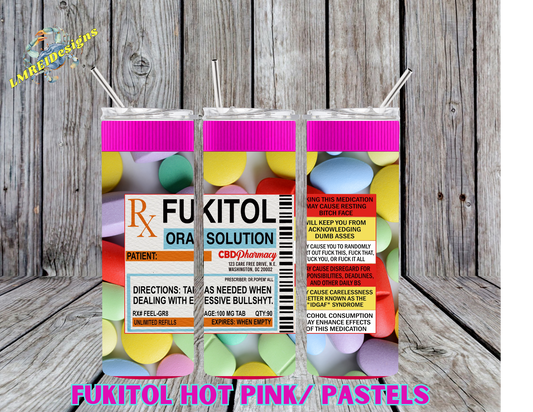 Fukitol Hot Pink-Pastels