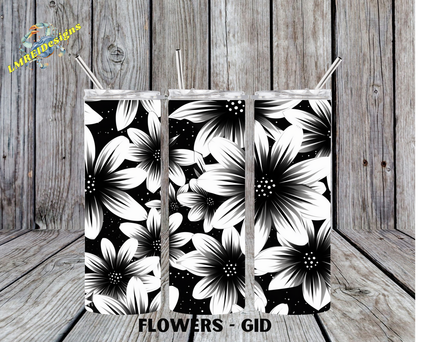 Flowers Glow In The Dark - Green