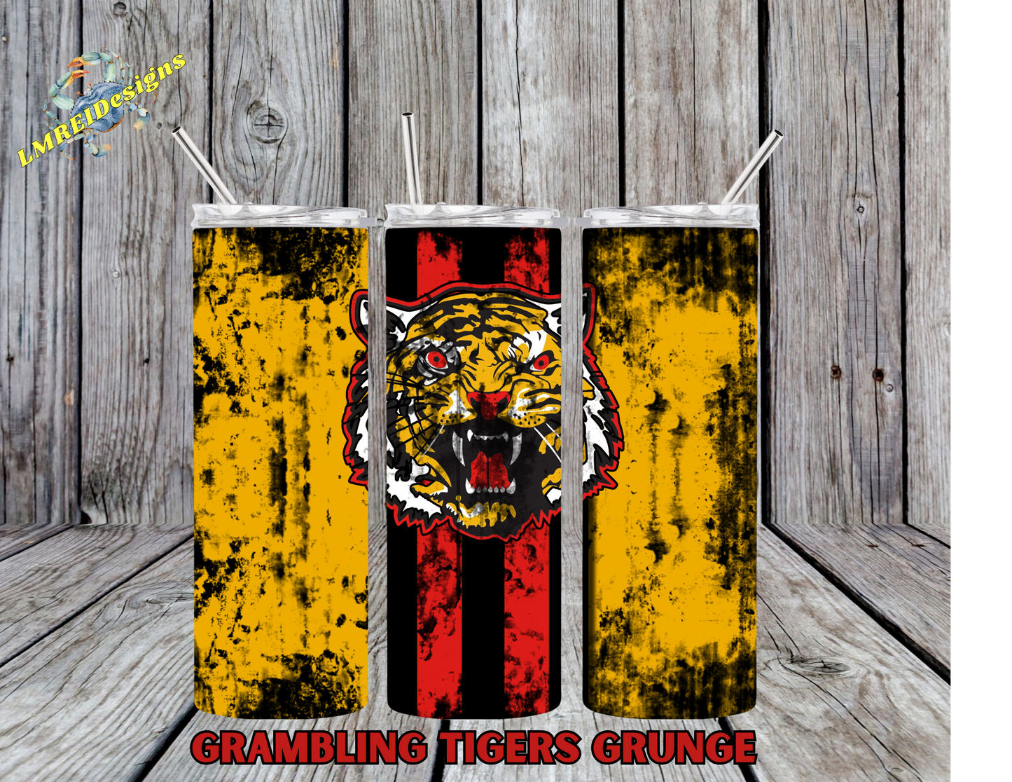 Grambling Tigers Grunge