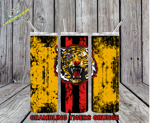 Grambling Tigers Grunge