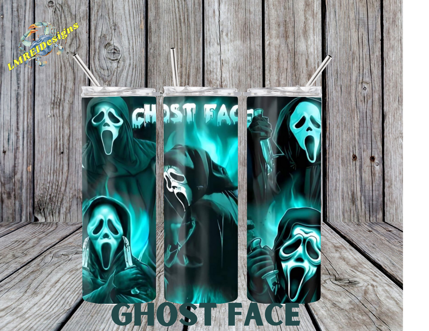 Ghost Face Glow In The Dark - Green