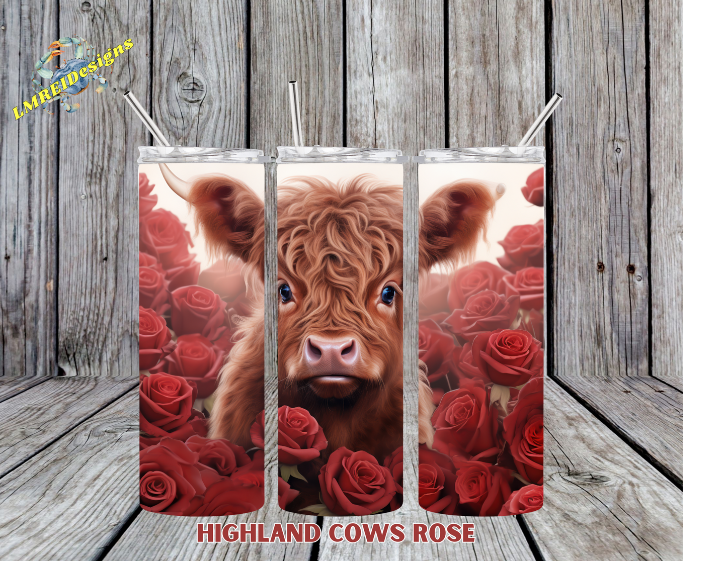 Highland Cow Rose