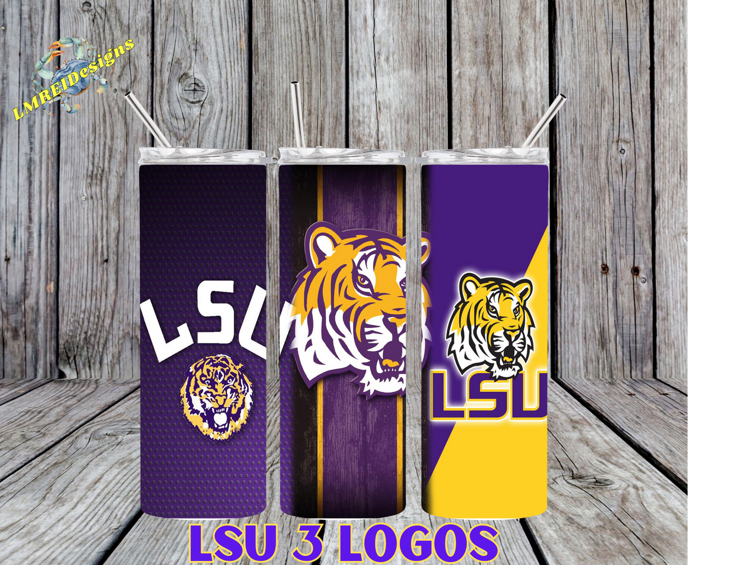 LSU - 3 Logos