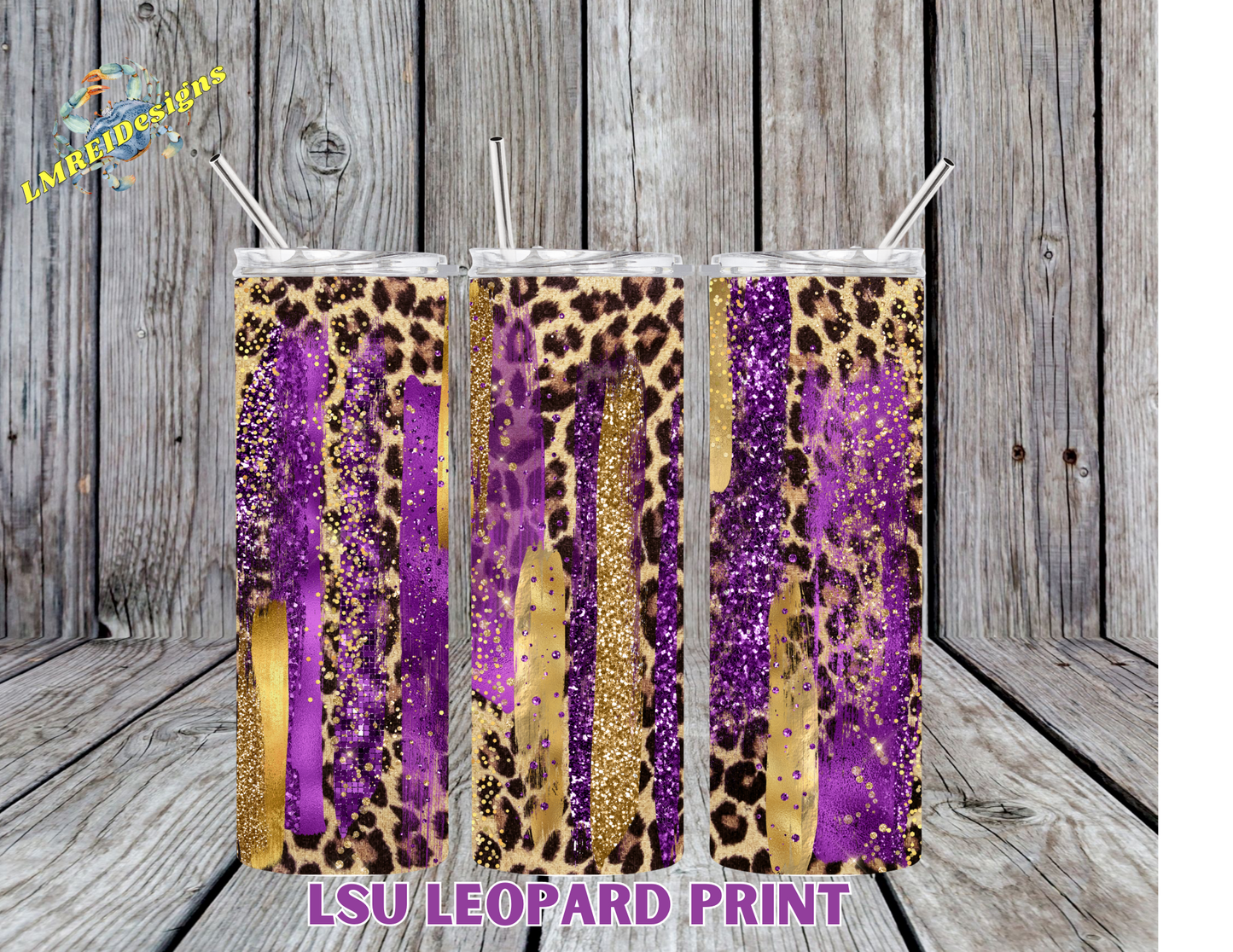 LSU Leopard Print