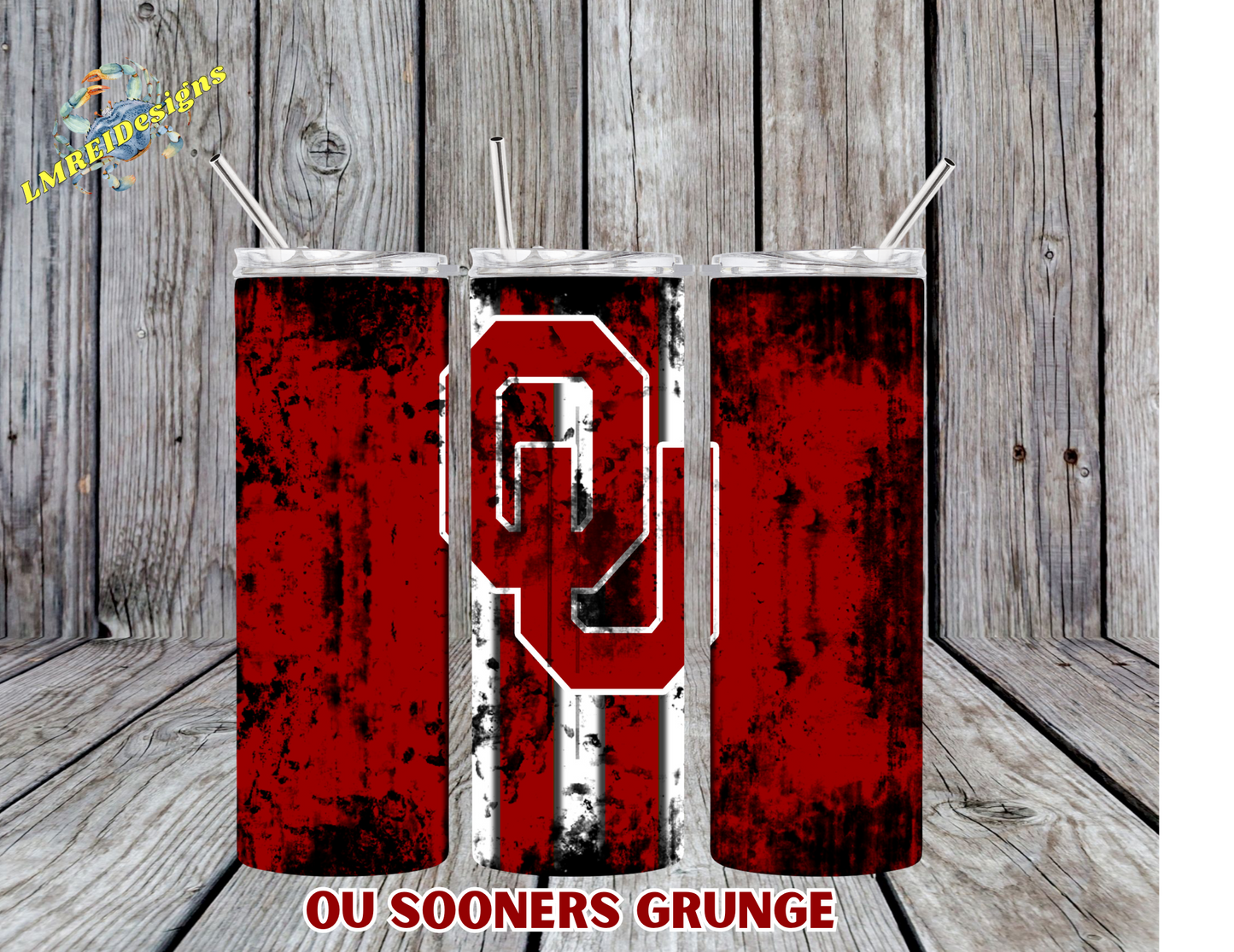 OU Sooners Grunge