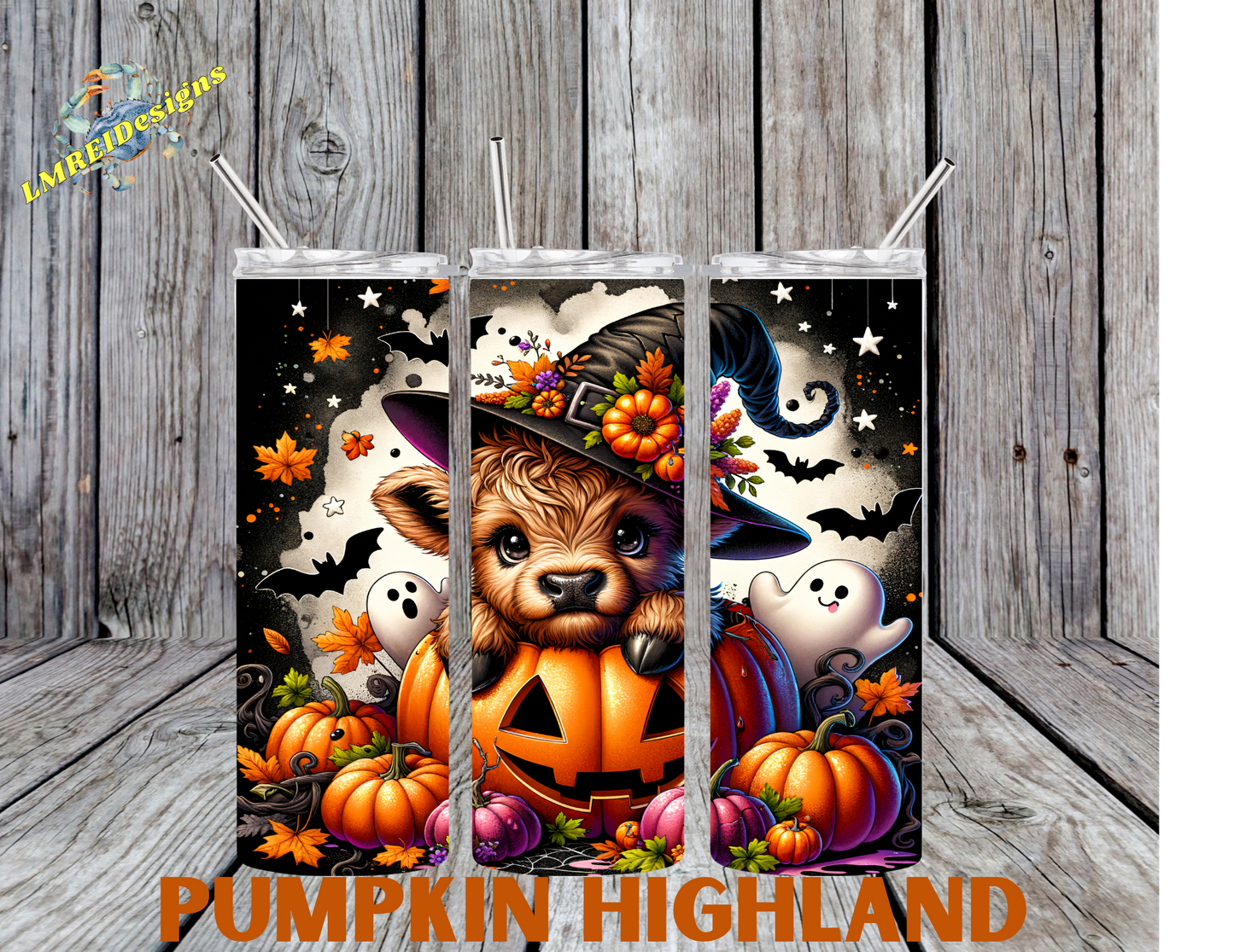 Pumpkin Highland Cow