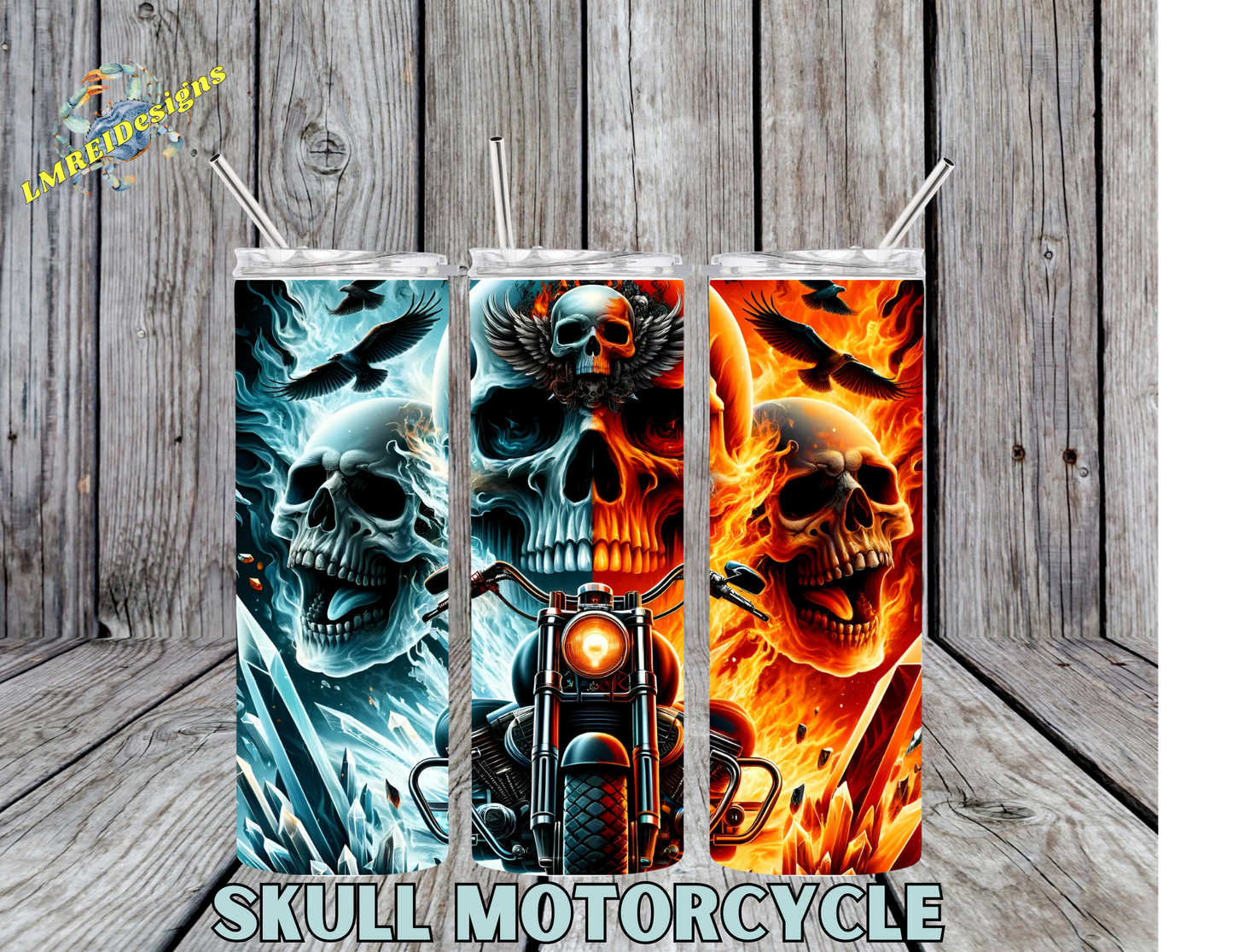 Skull Motorcycle