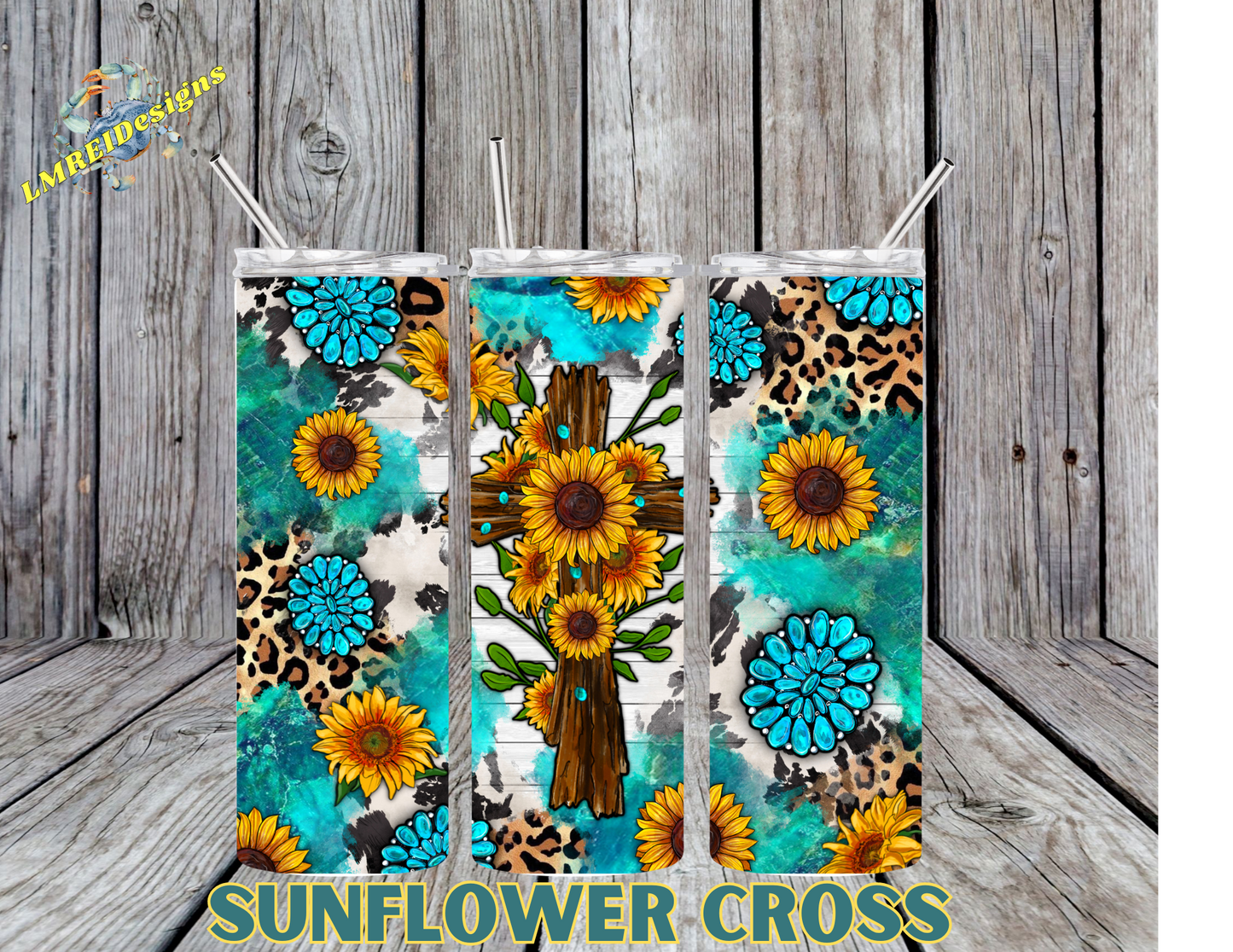 Sunflower Cross