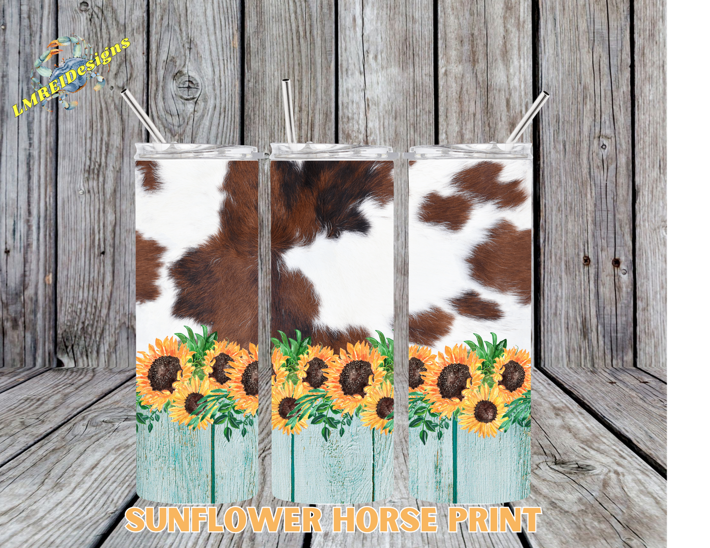 Sunflower Horse Print