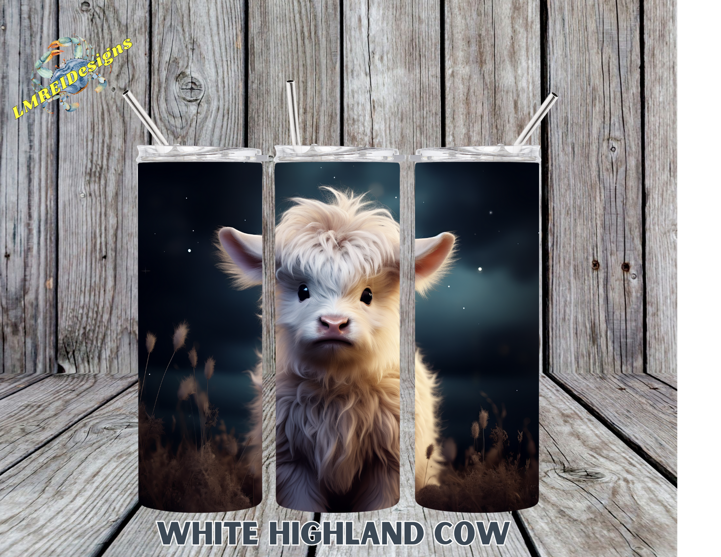 White Highland Cow